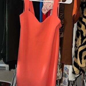 Coral color. Mini dress from Zara. Size medium.